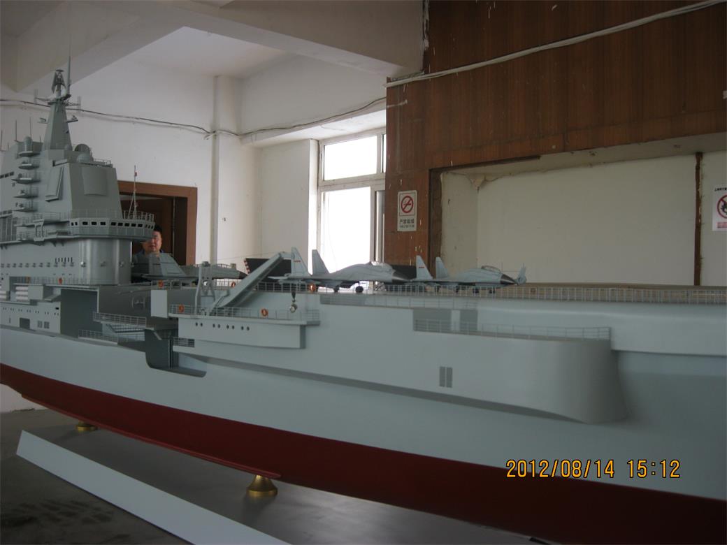 泸州辽宁舰模型
